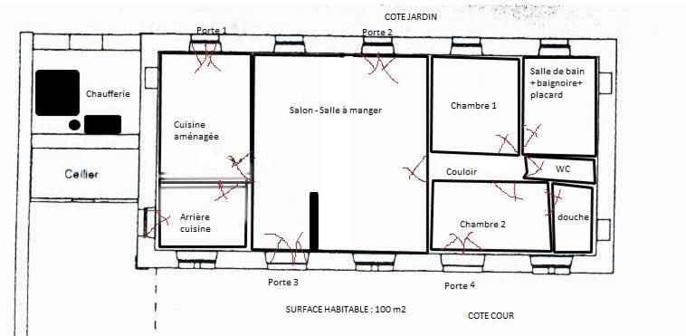 Gite -Belle Maison Dans Une Ancienne Ecole-Tarif Reduit Hors We ! Chanzeaux エクステリア 写真